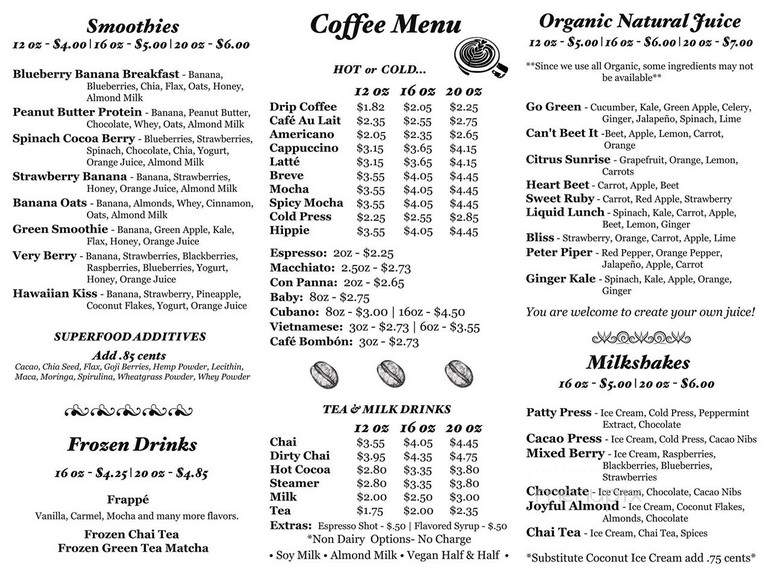 City Market Coffee Co - Kansas City, MO menu_pic