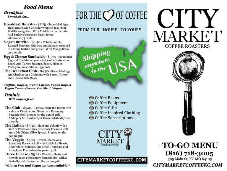 City Market Coffee Co - Kansas City, MO menu_pic