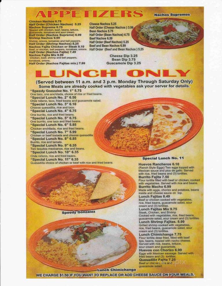 El Maguey - Kansas City, MO menu_pic