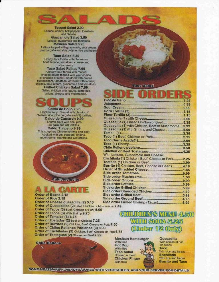 El Maguey - Kansas City, MO menu_pic