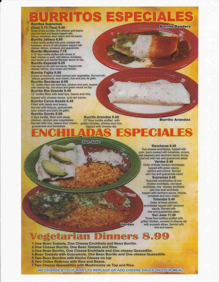El Maguey - Kansas City, MO menu_pic