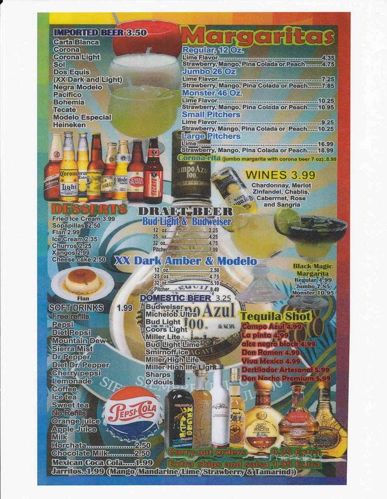 El Maguey - Kansas City, MO menu_pic