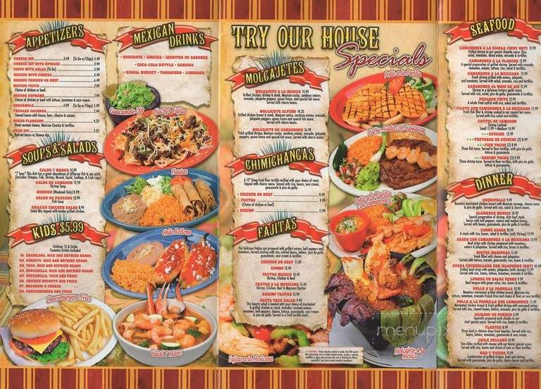 Taqueria Mexico - Kansas City, MO menu_pic