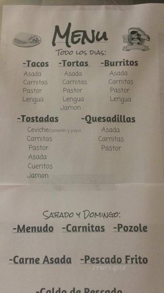 La Carreta - O'Fallon, MO menu_pic