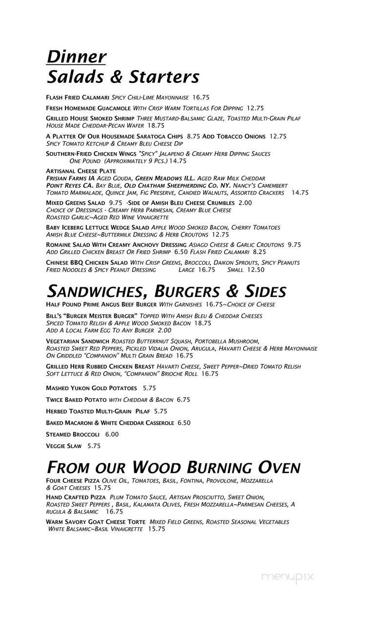 Cardwell's At The Plaza - Saint Louis, MO menu_pic