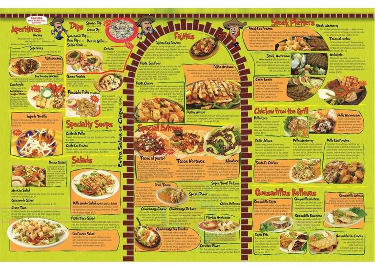 La Fuentes - Florissant, MO menu_pic