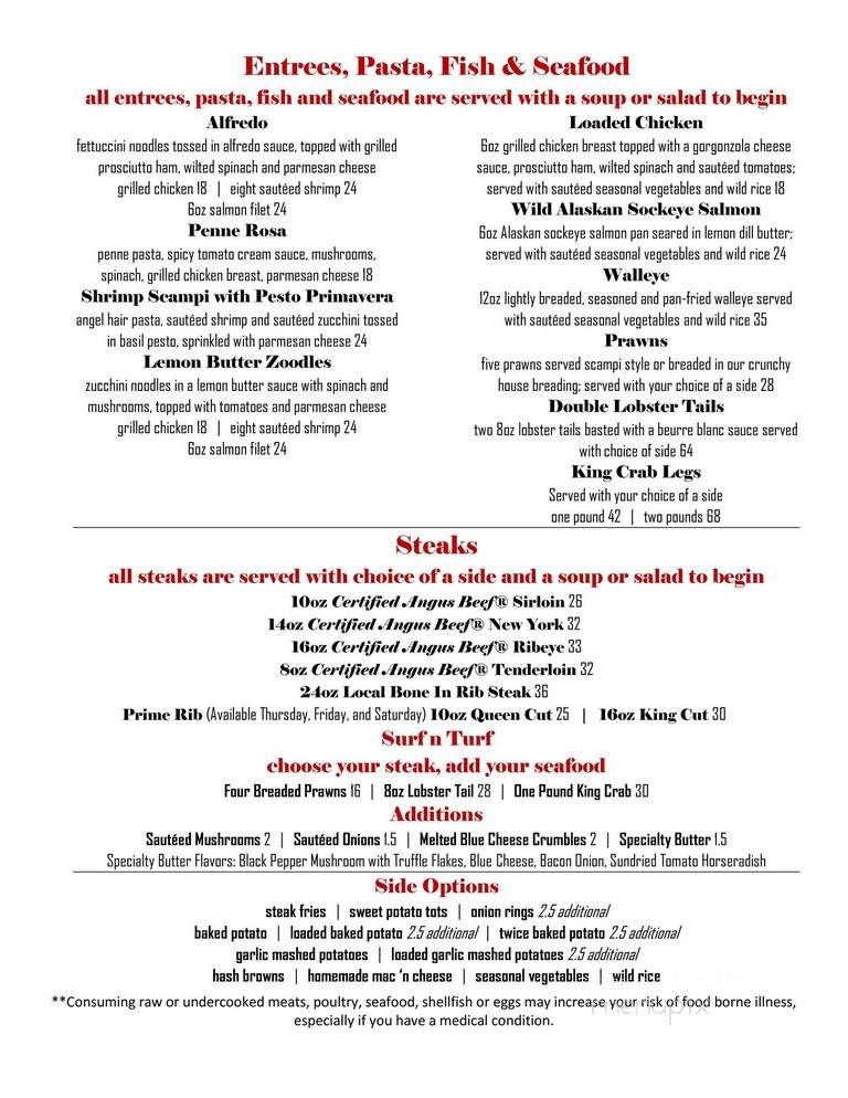 Andy's - Havre, MT menu_pic