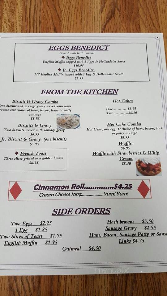 Ennis Cafe - Ennis, MT menu_pic