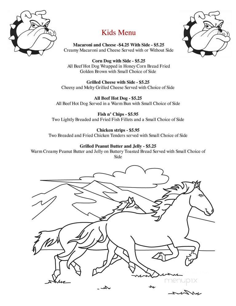 John Henrys - Choteau, MT menu_pic