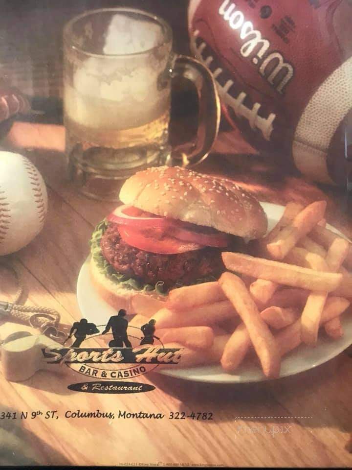 Sports Hut - Columbus, MT menu_pic
