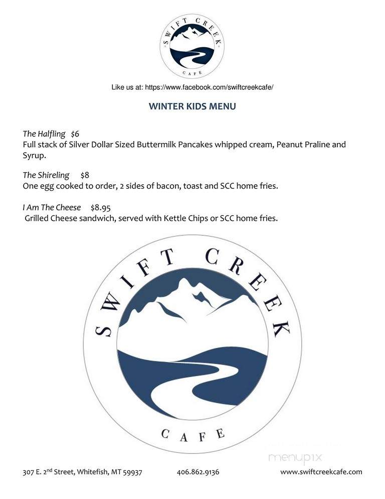 Swift Creek Cafe - Whitefish, MT