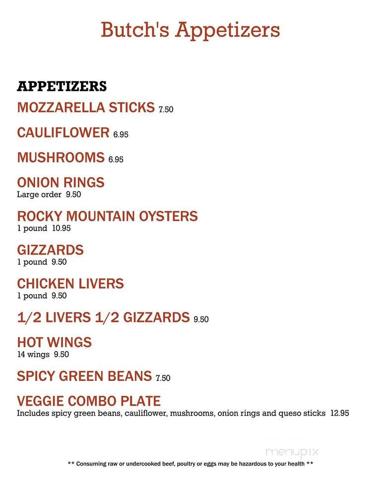 Butch's Steakhouse & Lounge - Hershey, NE