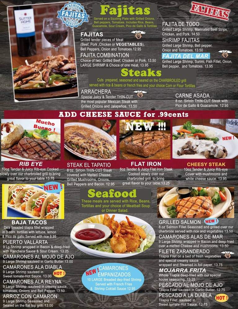 El Tapatio - Columbus, NE menu_pic