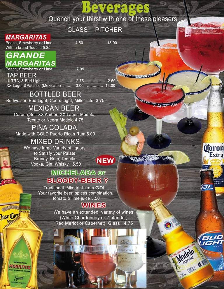 El Tapatio - Columbus, NE menu_pic