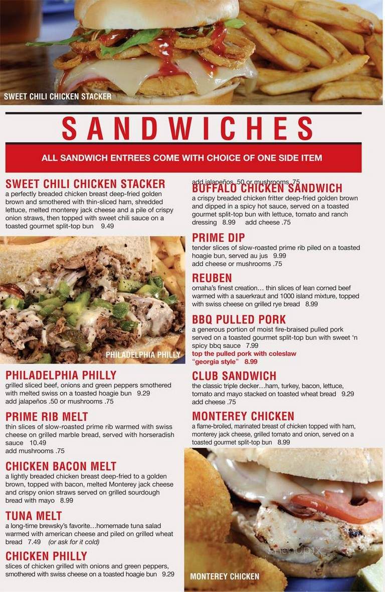 Brewsky's - Omaha, NE menu_pic