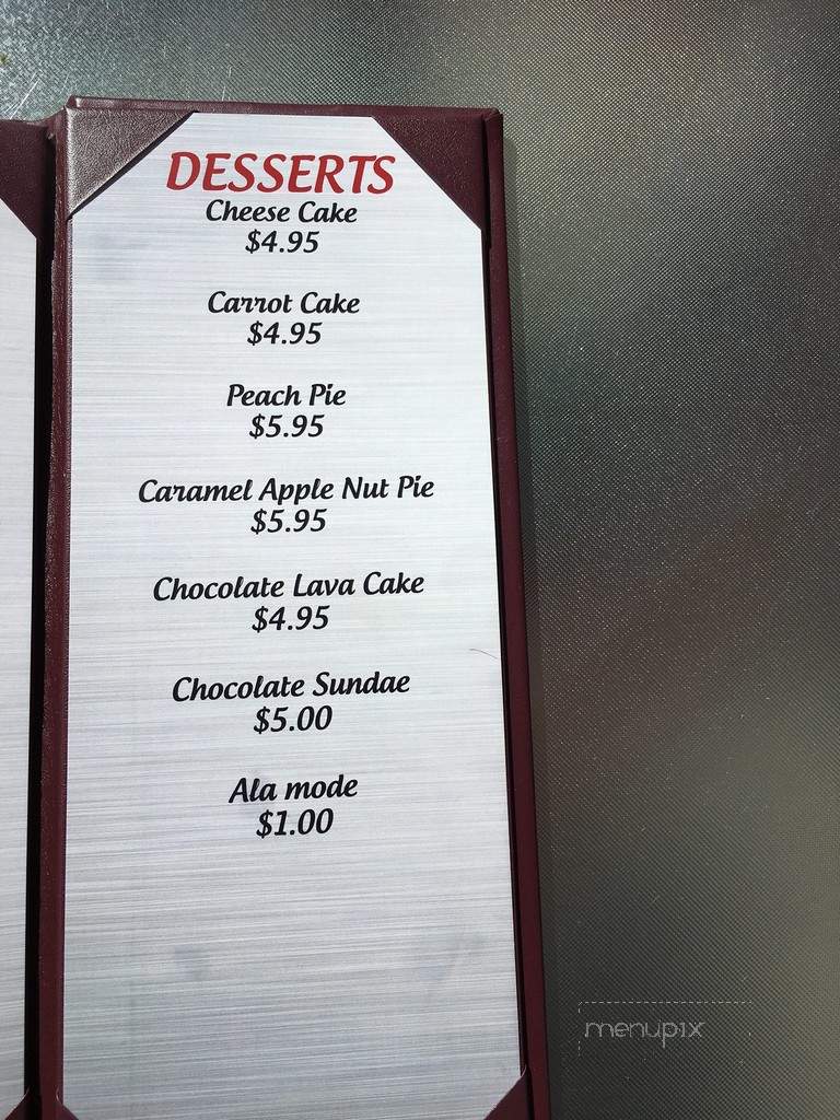 Simon's Cafe & Lounge - Reno, NV menu_pic