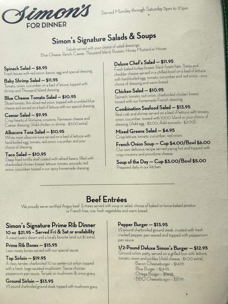 Simon's Cafe & Lounge - Reno, NV