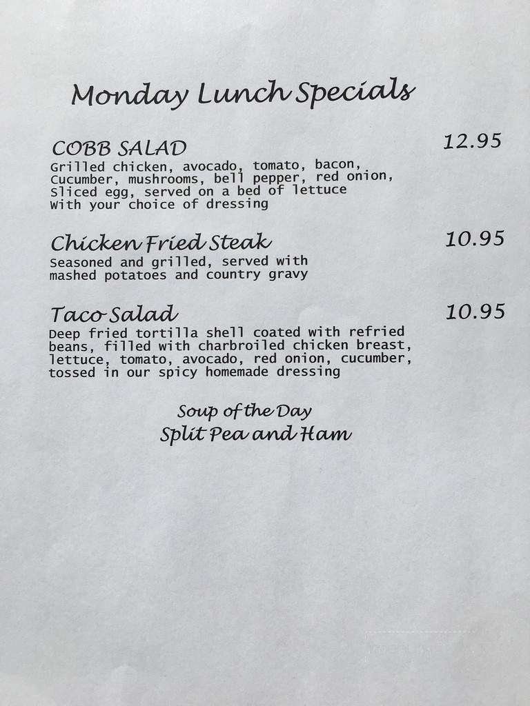 Simon's Cafe & Lounge - Reno, NV menu_pic