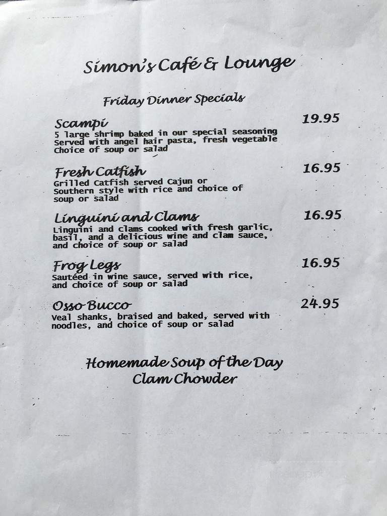 Simon's Cafe & Lounge - Reno, NV