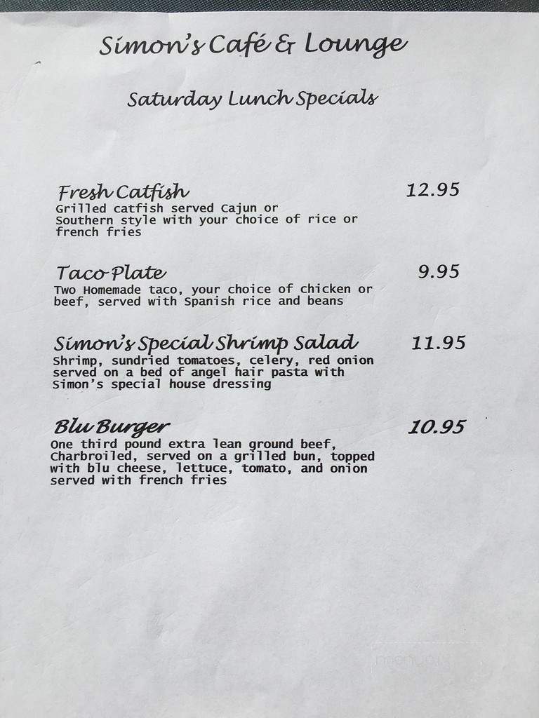 Simon's Cafe & Lounge - Reno, NV