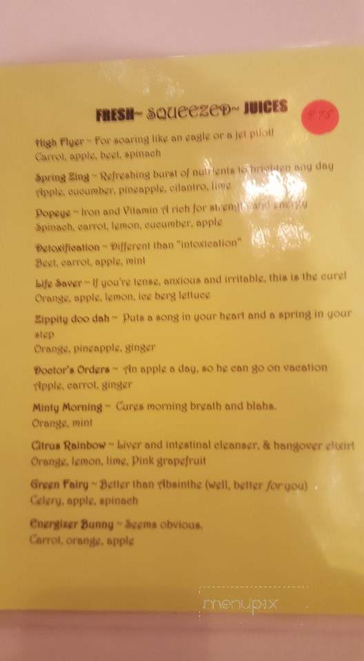 Comma Coffee - Carson City, NV menu_pic