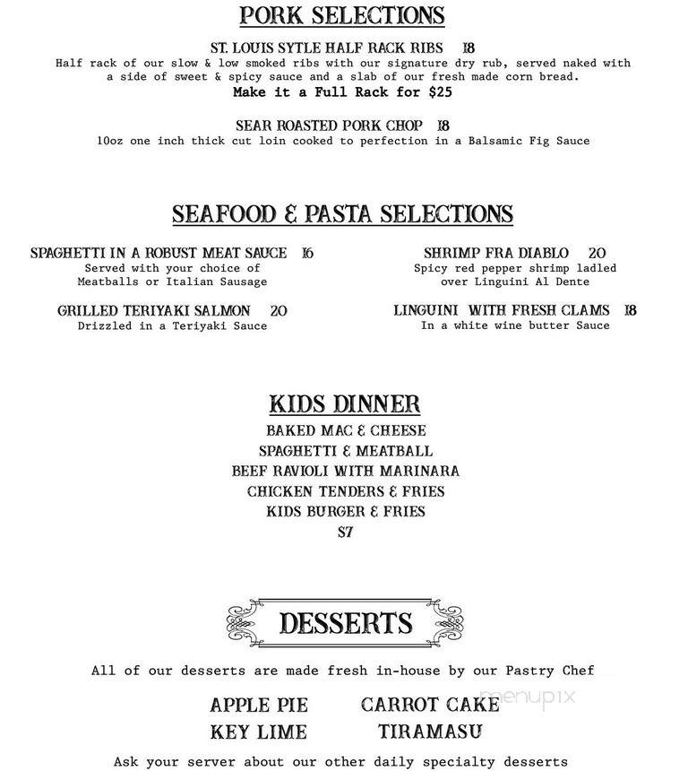 Delta Restaurant - Virginia City, NV menu_pic