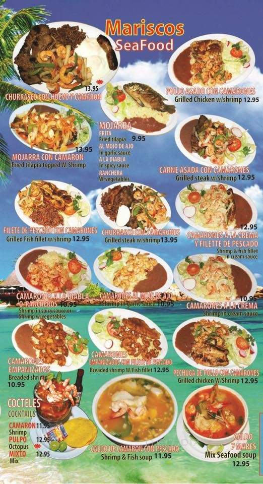 San Salvador Restaurant - Las Vegas, NV menu_pic