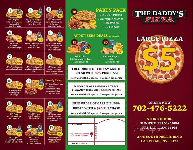Daddy's Pizza - Las Vegas, NV