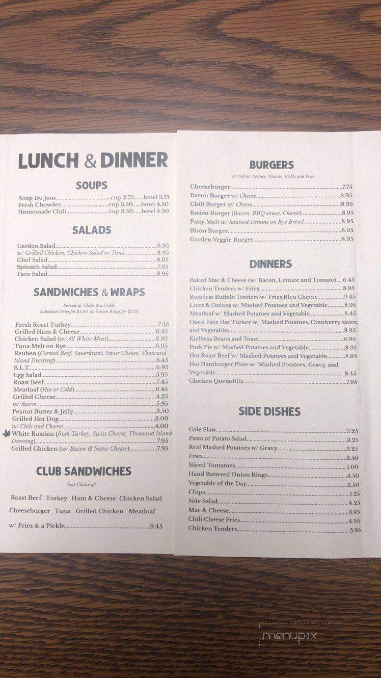 Bean-N-Bagel - Manchester, NH menu_pic