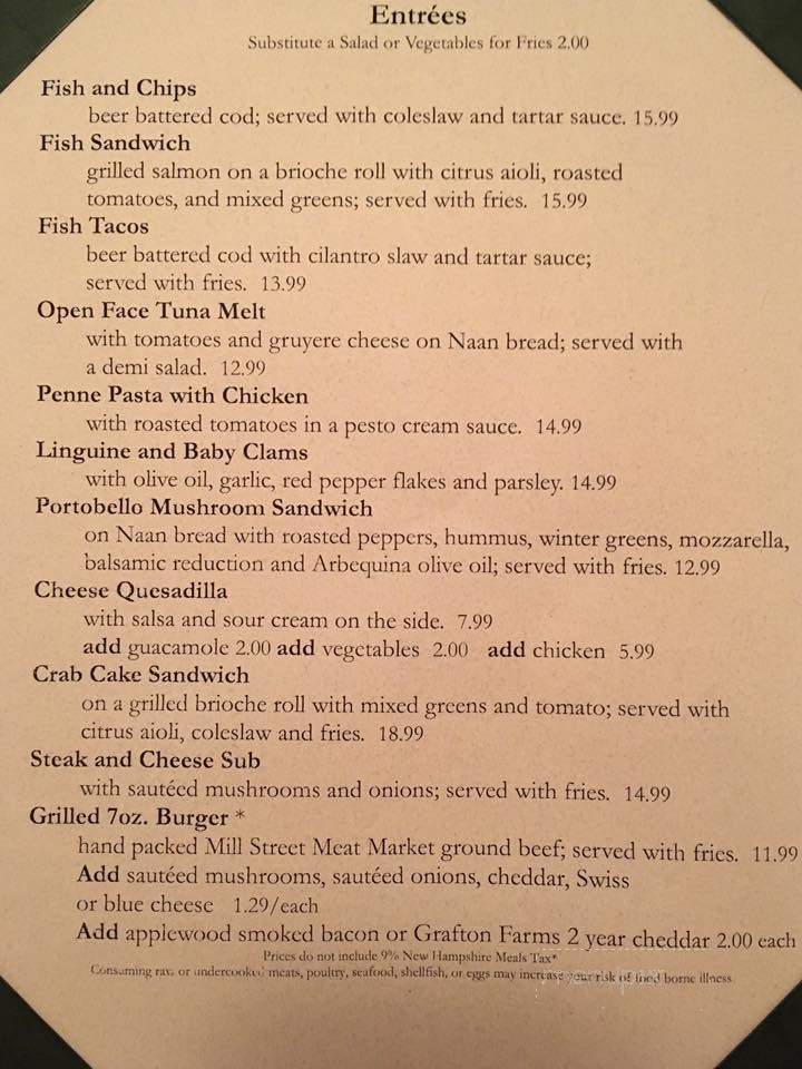 Garwoods Restaurant - Wolfeboro, NH