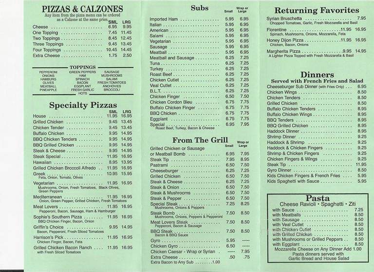 Upper Crust Pizzeria - Tilton, NH