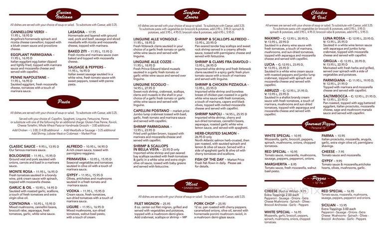 Lamberti's - Sicklerville, NJ menu_pic