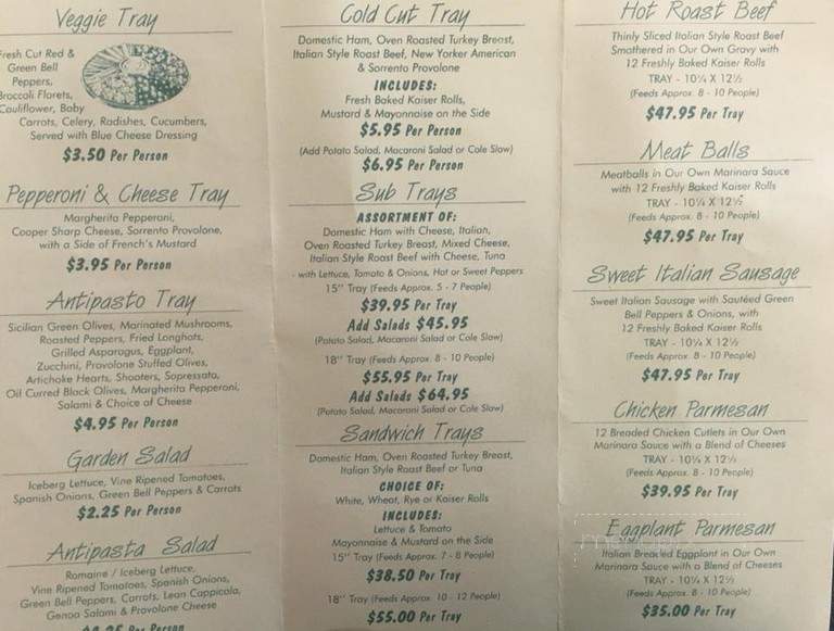 Giovanni's Italian American - Vineland, NJ