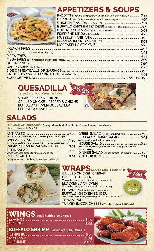 Cafe Fontana - Maple Shade, NJ menu_pic