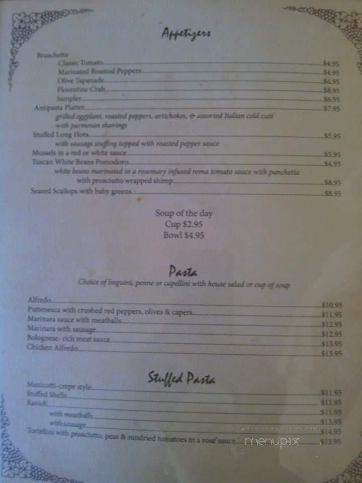 Michaels Mediterranean Cuisine - Vineland, NJ menu_pic