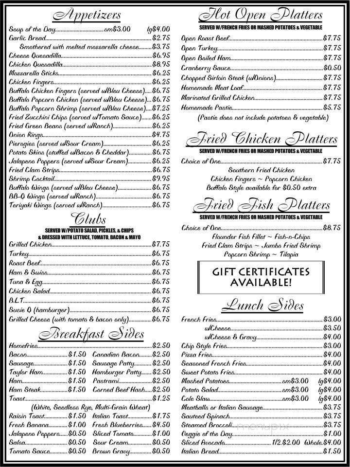 Roses Place - Netcong, NJ menu_pic