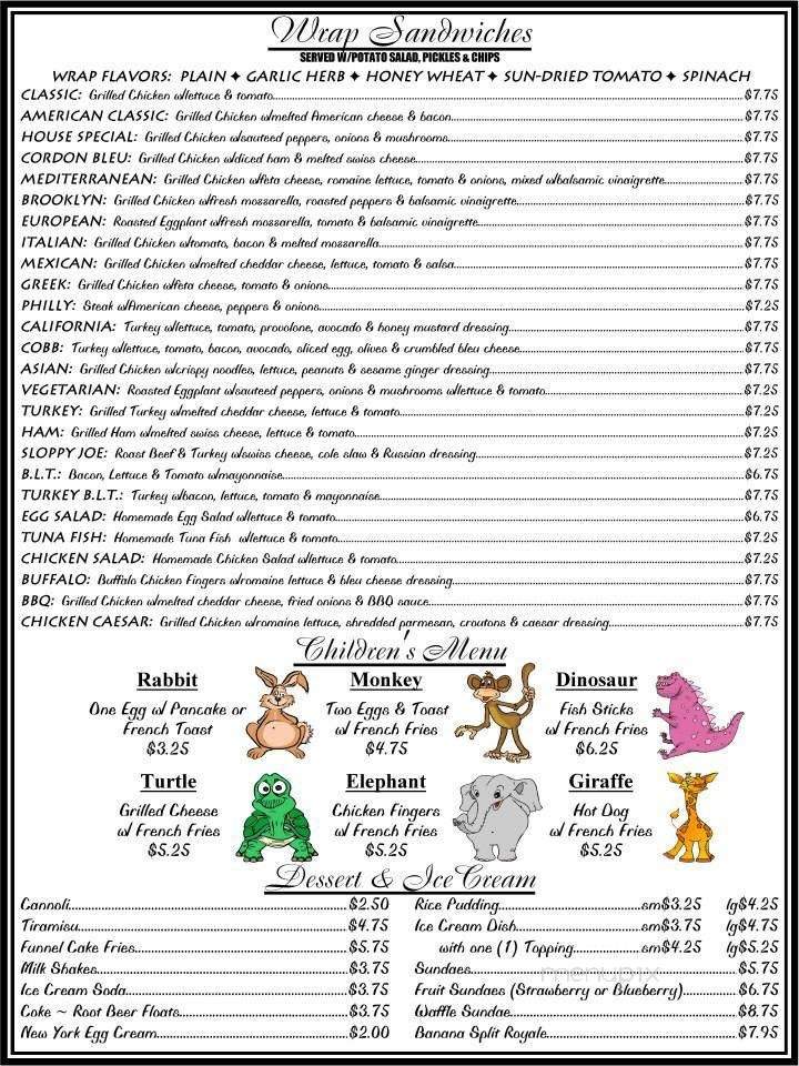 Roses Place - Netcong, NJ menu_pic