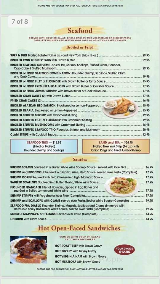 Harbor Diner - Egg Harbor City, NJ menu_pic
