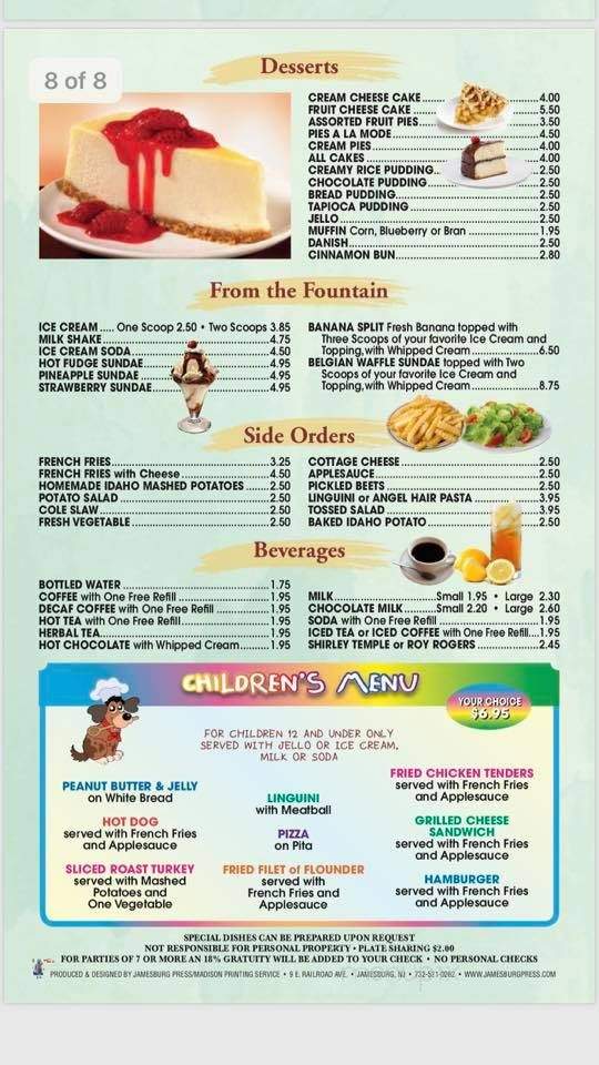 Harbor Diner - Egg Harbor City, NJ menu_pic