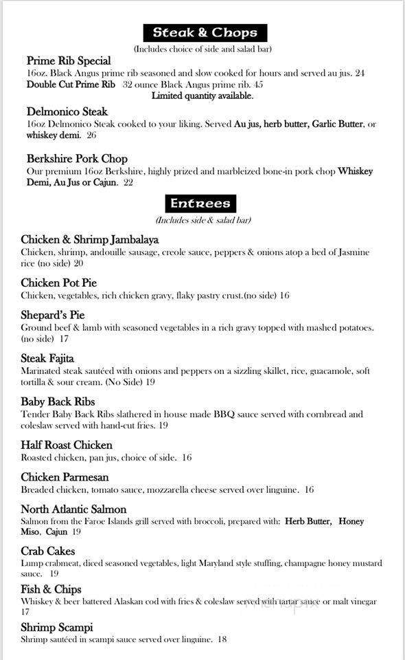 Poor Henrys Family Restaurant - Montville, NJ menu_pic