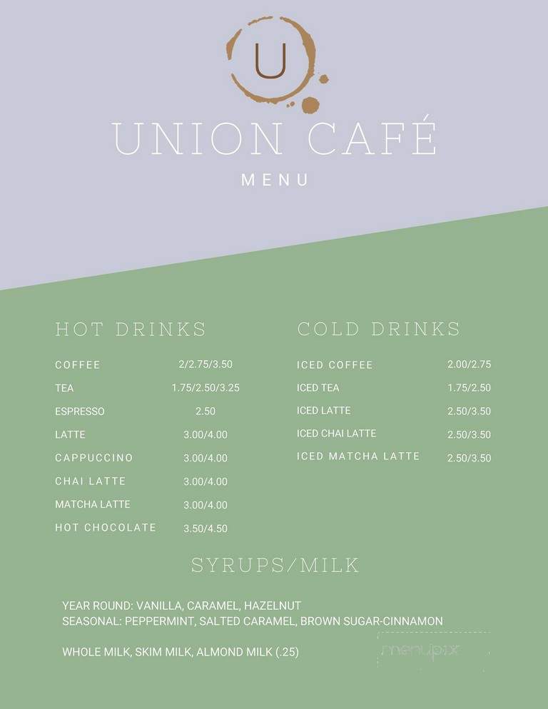Union Plaza Diner Inc - Union, NJ menu_pic