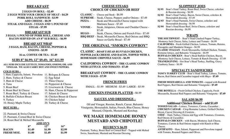 Sandwich Time - Perth Amboy, NJ menu_pic