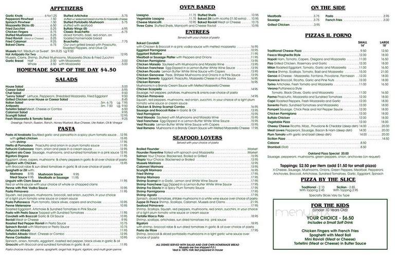 L & S Snack Bar - Oakland, NJ menu_pic