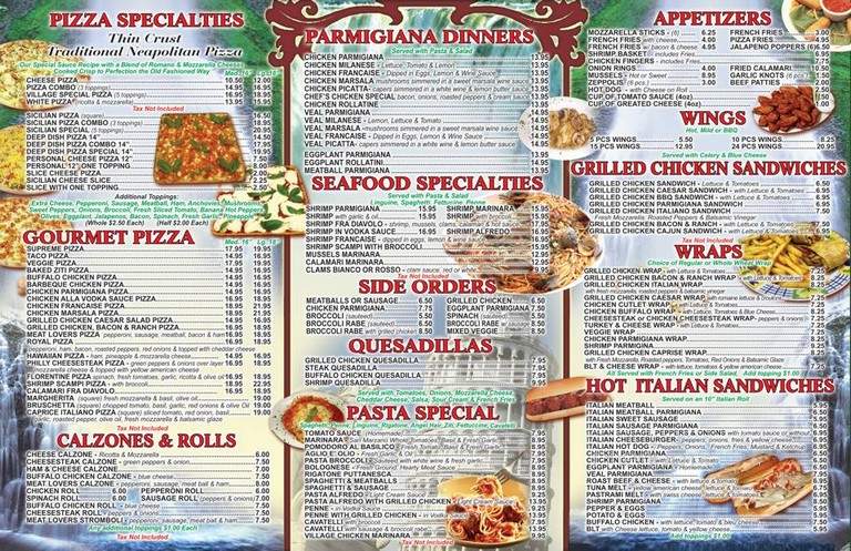 A Pizza Town - Linden, NJ menu_pic