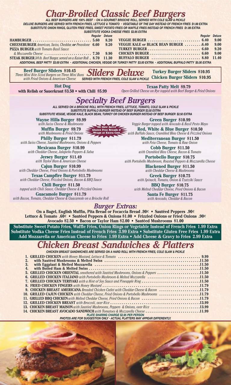 Wayne Hills Diner - Wayne, NJ menu_pic