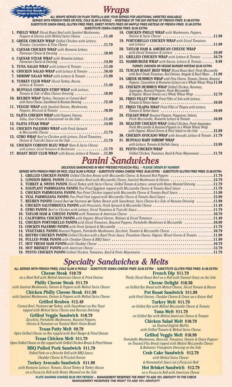 Wayne Hills Diner - Wayne, NJ menu_pic