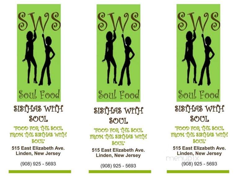 Sister's Of Soul - Linden, NJ menu_pic