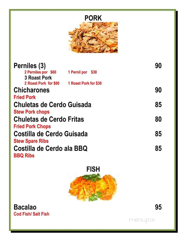 Manny's Deli - Newark, NJ menu_pic