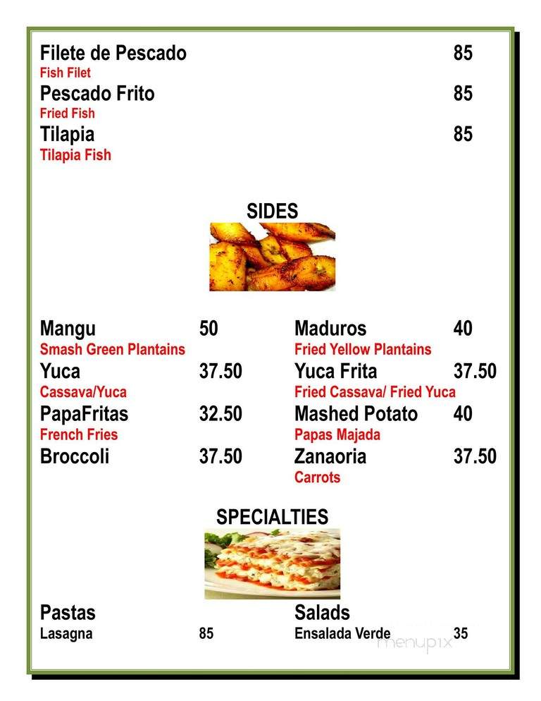 Manny's Deli - Newark, NJ menu_pic