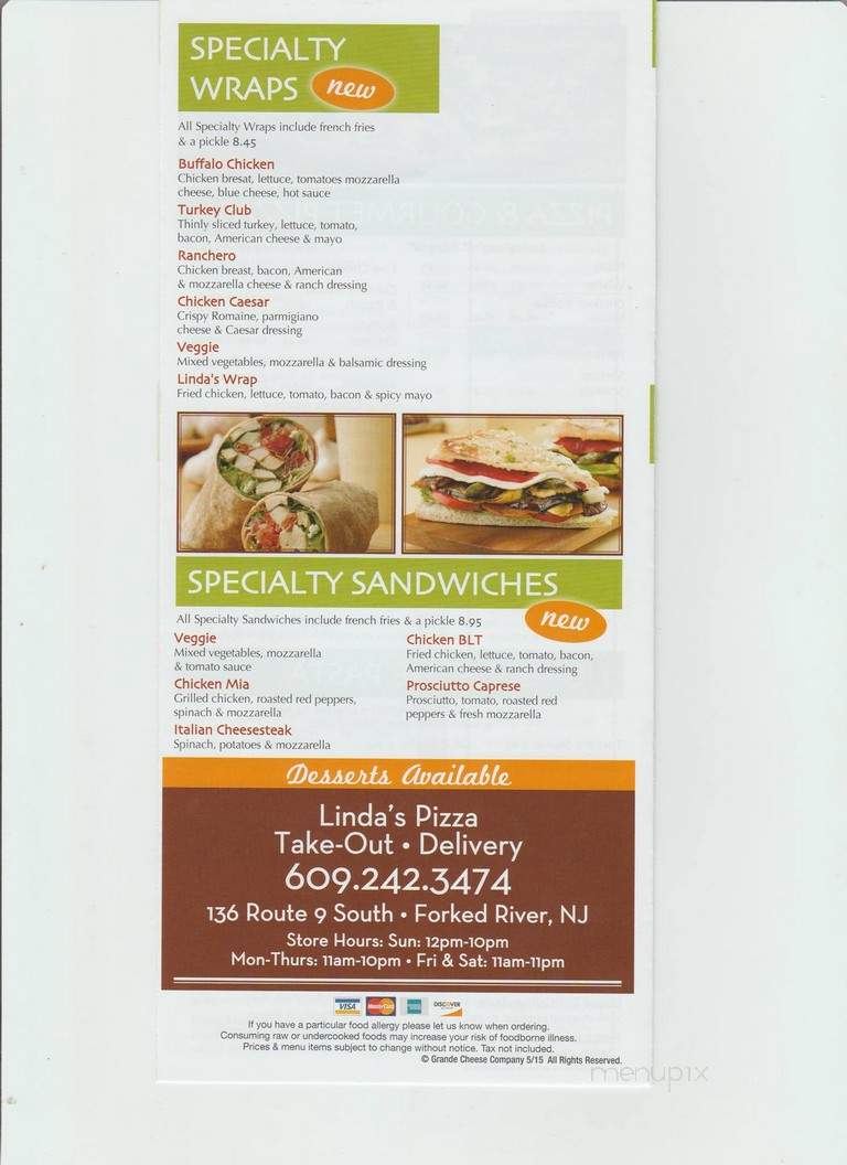 Linda's Pizzeria & Italian - Forked River, NJ